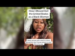 How I Moved Out the U.S as a Black Woman | How Social Media Helped Me Make Income to Live Abroad