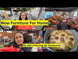 NEW FURNITURE Is Here | Sid's Moving Up Ceremony Disaster | Simple Living Wise Thinking