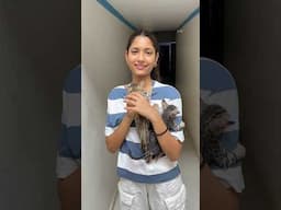 Cat ne attack kar diya 😱 | #shorts #minivlog #cat