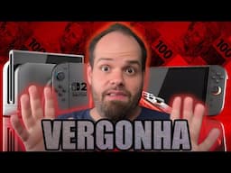 Bruno Micali presta um DESSERVIÇO passando pano pra Nintendo!