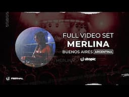 Merlina LIVE at Utopic Indoor Festival @ Groove - 07.12.24 [TECHNO] 4K