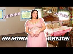 MILLENIAL GREIGE IS MAKING YOU SAD || a cozy budget-friendly vintage and thrifted bedroom makeover