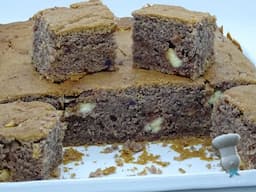 Recette de brownie de patate douce au chocolat blanc