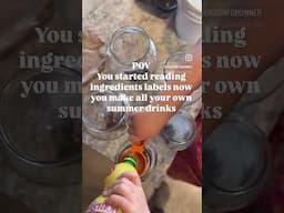 Do you make your summer drinks?