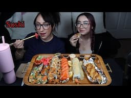 SUSHI MUKBANG | FIRST OF THE YEAR