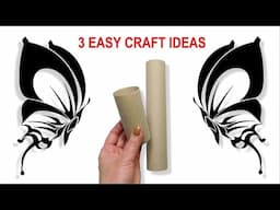 You'll Love It! 3 Amazing Paper Rolls Reuse Crafts 💚 Easy Handmade DIY Ideas for Everyone