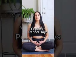 Yoga For Period Days (menstruation phase) #menstrualcycle #feminineenergy #periods #holisticliving