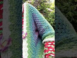 My crochet hexi cardi & radish dress #crochet #hexicardigan #hobbiiyarn