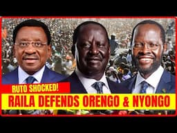 🔴 RAILA DROPS BOMBSHELL! DEFENDS ORENGO & NYONG'O—EXPOSES SHOCKING TRUTH Behind UDA ODM MOU!
