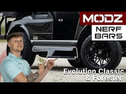 EASY! MODZ Nerf Bar Install for Evolution Classic & Forester Golf Carts