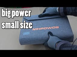 Review: MHPOWOS 120W portable foldable solar panel