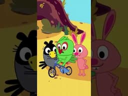 क्या Piku चला पाएगा Cycle? 🚲 #short #animation #moralstories