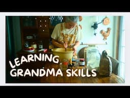 Vintage Homemaking Skills, Baking Bread, Canning | Grandma Skills