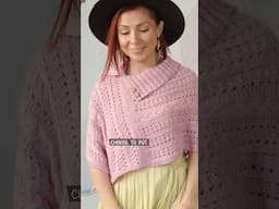 Knit the Orli Poncho | Cozy Cables & Shell Stitches Made Simple!