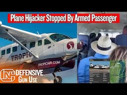 Plane Hijacker Stopped By Armed Passenger