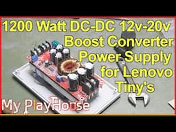 DC-DC Boost Converter - Power Tiny Lenovo Servers - 1486