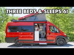 This Campervan Sleeps 6 | Full-Tour Westfalia Wave Camper Van Tour