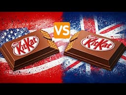 American KitKat vs British KitKat: BLIND TASTE TEST! Which KitKat is KING?