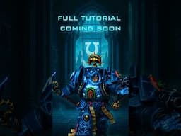 Librarian Terminator Armour Tutorial coming soon #40k #miniature #painting #spacemarines #warhammer