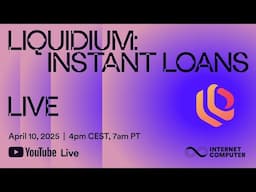 Liquidium Instant Loans : Live