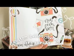 Live Custom Bullet Journal REPLAY June 10 | November in Somer's Custom Journal