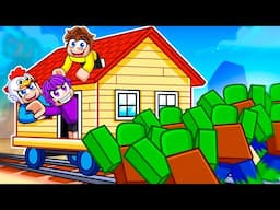Turning the Train into Our HOUSE in Dead Rails!