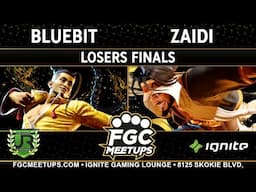 BlueBit (Jamie) vs Zaidi (Rashid) - FGC Meetups 98 LOSERS FINALS - SF6