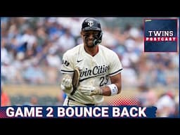 TWINS POSTCAST: Twins Bounce Back in Game 2 After BYRON BUXTON'S 479-FOOT BOMB SHOT, 6-2