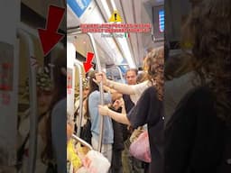 🔴 BEWARE! Caught on Camera: Pickpockets in Rome Italy distract unaware tourists! #Viral #Pickpocket