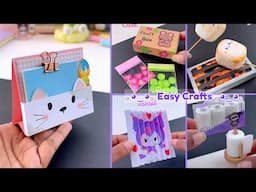 13 Easy Craft Ideas /  DIY Miniature Crafts Ideas / school craft / miniature craft / how to make