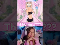 DTI BUT I CANT SEE THE THEME.. What did you think it was? #roblox #dresstoimpress