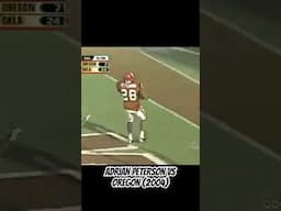 Freshman Adrian Peterson - BEAST #cfb #collegefootball
