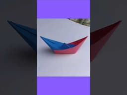 👀🚤How to make a paper boat / new boat making / easy paper craft / paper craft ideas