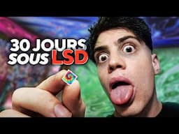 J'AI PRIS DU LSD PENDANT 30 JOURS ! (expérience)