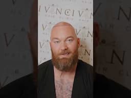 The Mountain from Game of Thrones: Hair Transplant Then and Now! #vincihairclinic #shorts