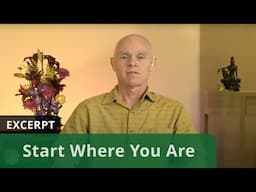 Start Where You Are (Excerpt)