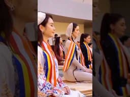 Miss World 2025 Contestants at Buddhavanam | Buddha Purnima #missworld #buddhapurnima