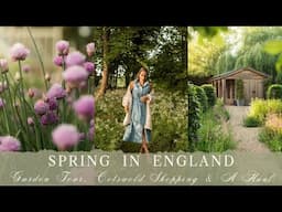 COTSWOLD COME SHOPPING WITH ME, GARDEN TOUR, UNBOXING HAUL & WHAT I’VE HAD DONE | Lydia Elise Millen