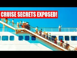Cruise Ship SECRETS That Are Never Told To Passengers!
