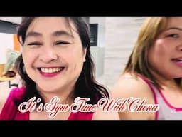 It’s Gym Time With My Friend Chona