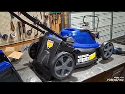 Wild Badger 16" cordless lawn mower
