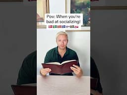 POV: When You’re Bad At Socializing! 😏 #nordic #scandinavia #viral #danish #denmark #copenhagen
