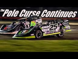 POLE CURSE CONTINUES at Farmer City with the World of Outlaws Late Model Series!!!