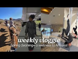 Vloggie! spring cleaning & a much needed wellness weekend getaway