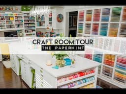 CRAFT ROOM TOUR - Overview | The PaperMint | At The PaperMint