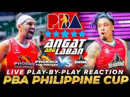 🔴PHOENIX vs BLACKWATER │ 2025 PBA PHILIPPINE CUP Play-by-Play Reaction & Scoreboard