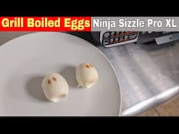 Ninja Sizzle Pro XL Griddle Grill Secret Hack Boils Eggs Without Water