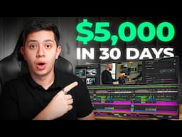How to make $5,000/mo as a video editor in 30 Days!