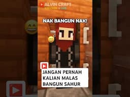 JANGAN PERNAH KALIAN MALAS BANGUN SAHUR!!! 🤣🤣🤣 #shorts