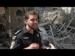 Israel: Police spokesperson talks about deadly Iranian attack